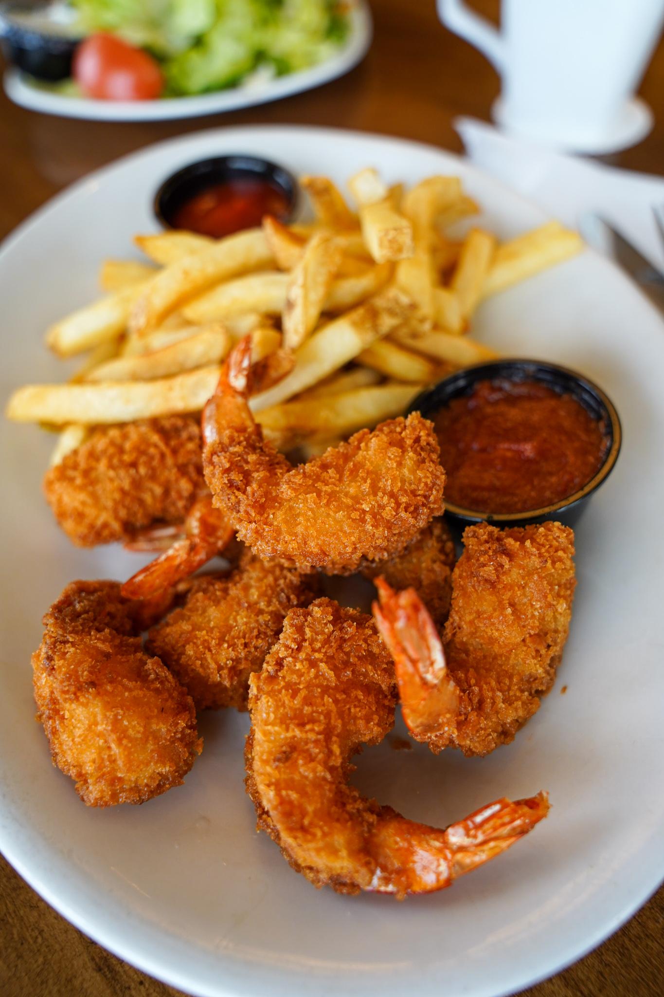 Fantail Shrimp Entree