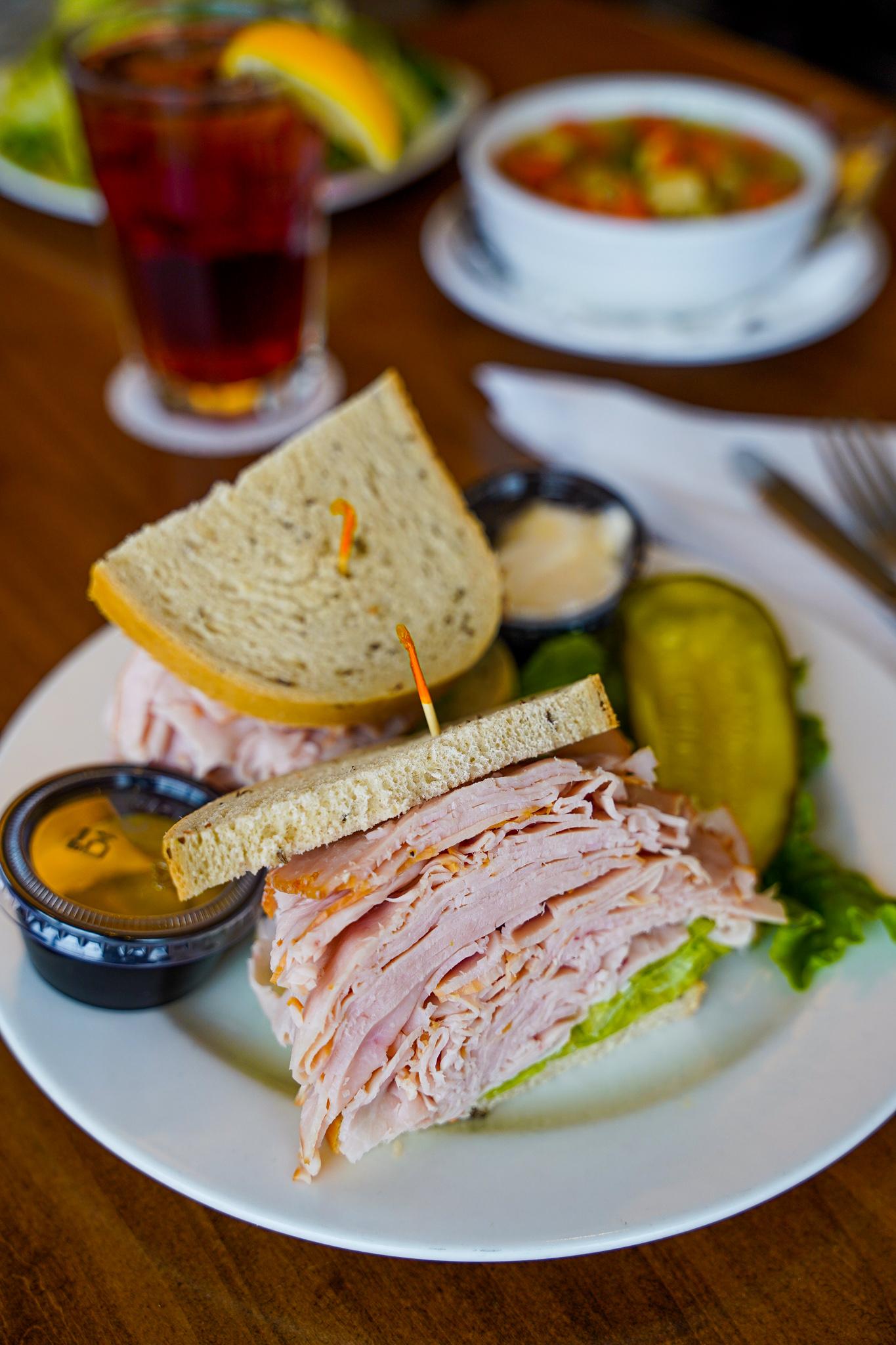 Smoked Turkey Breast Sandwich